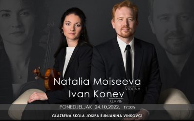 Natalia Moiseeva (violina)Ivan Konev (klavir)